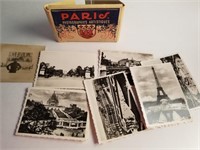 World War II France Paris postcard packet