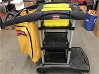 New Rubbermaid Commercial Janitorial Cart