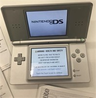 Tested/Working Nintendo DS Lite Metallic Silver