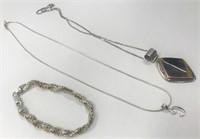 925 Silver Necklaces & Bracelet