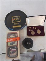 amoco tray,gas pump keychains & car items