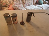 tube repair kits & oil cans