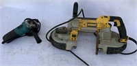 DEWALT BANDSAW & GRINDER