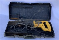 DEWALT SAWZALL WITH CASE