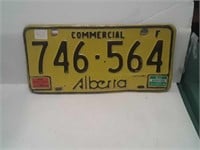 Vintage commercial farm plate Alberta 79 and 80