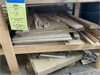LOT WOOD (IN ROOM / UNDER TABLES / BACK WALLS)