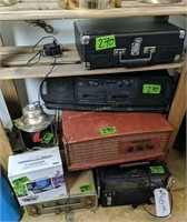 Radios, Record Player, Seagram 7 Light, Terk