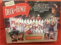 DECK THE FENCE
