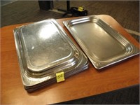 8 Full Size Decorative Catering Stainless Steel