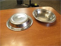 2 2in. Deep Round Decorative Catering Stainless