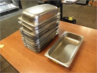 17 2in. Deep 1/3 Stainless Steel Pan