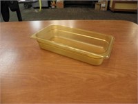 1/3 Size Brown Plastic Pan