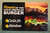 Hardees Gift Card