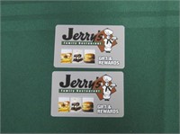 $40.00 Gift Card to Jerry's Restaurant