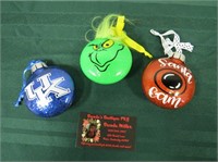Three Ornaments made by Brenda Miller