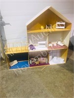 Custom made doll house & furniture