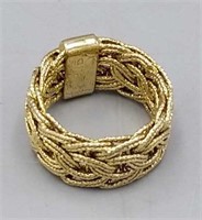 Ring - .925 Gold Tone Size 10