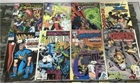 Group of comic books