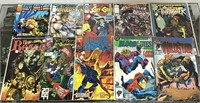 Group of comic books