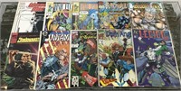 Group of comic books