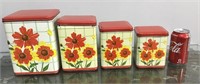 Vintage kitchen canisters