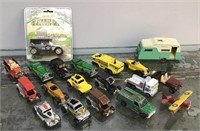 Group of die-cast cars