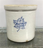 Western Stoneware #2 crock