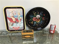 Vintage tin & trays