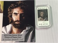 2019 One-Ounce Silver Prince of Peace Coin