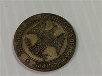 USA Liberty Mississippi Coin