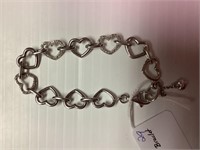 925 Heart Bracelet