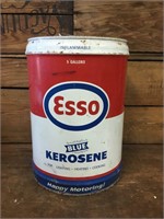 Esso Blue Kerosene 5 Gallon Drum