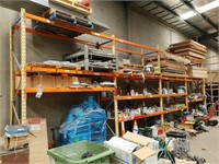 4 Bays 3 and 4 Tiered Adjustable Pallet Racking
