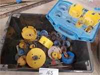 Qty Assorted Steel Holesaws