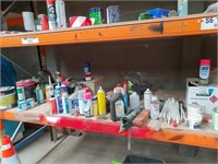 Lot Assorted Paints & Acrylics, Oils, Thinners