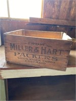 Miller & Hart Wooden Crate 20x16x10