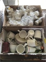 Angel Figurines, Coffee Cups, Bowls, Saucers