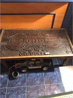 Carved Philippines Dollar Bill Coffee Table