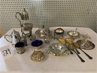 Silver plated lot