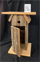 22" bird house stand