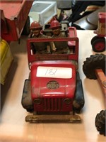 Japan Tin Fire Truck Toy