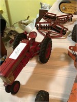 Diecast Farmall Tractor