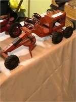 Vintage Structo Road Grader Toy