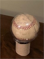 Detroit Tigers Late 1950’s Autographed Baseball