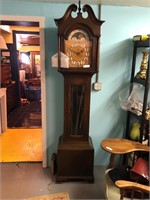 Antique Colonial MFG Grand Father Clock