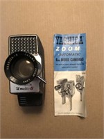 Vintage Yashica U matic -G 8mm Zoom Movie Camera