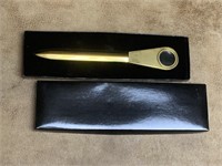 Letter Opener with Magnifying Glass In Box