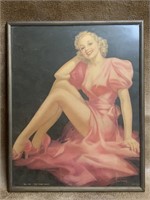 The Pink Lady by Pearl Frosh Litho in USA No 435
