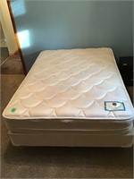 full size mattress & springs & frame