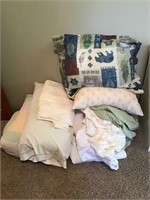 pillows, twin sheets & others